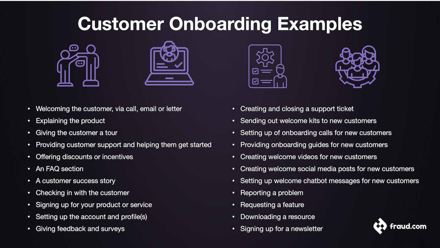 Customer Onboarding - Process And Examples | Fraud.com