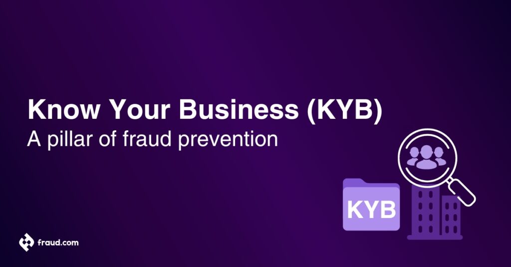 Know Your Business (KYB)